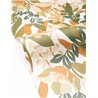 Papier peint floral vert et orange luxuriant · Caselio Solstice 107967313
