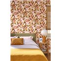 Papel pintado floral multicolor estilo retro · Caselio Solstice 107968491