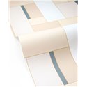 Papel pintado multicolor de mosaico geométrico · Caselio Forma 107851060