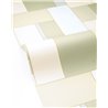 Green linear geometric mosaic wallpaper · Caselio Forma 107857005