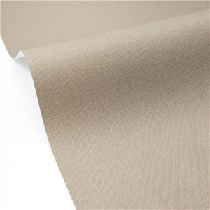 Papel pintado greige con efecto tejido bouclé 2