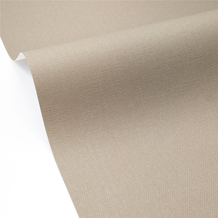 Papel pintado greige con efecto tejido bouclé · Caselio Cocoon 107991531
