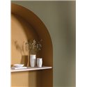 Papel pintado caramelo de aspecto bouclé · Caselio Cocoon 107992120