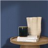 Papel pintado azul noche de efecto textil · Caselio Cocoon 107996343