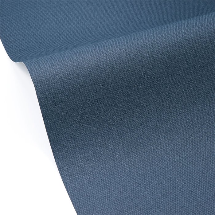 Papel pintado liso con textura textil azul · Caselio Cocoon 107996585