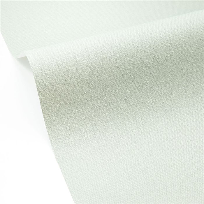 Papel pintado verde agua de inspiración bouclé · Caselio Cocoon 107997110