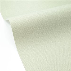 Papel pintado verde con trama bouclé 2