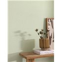 Green bouclé weave wallpaper · Caselio Cocoon 107997250