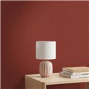Rote Tapete in Bouclé-Optik · Caselio Cocoon 107998050