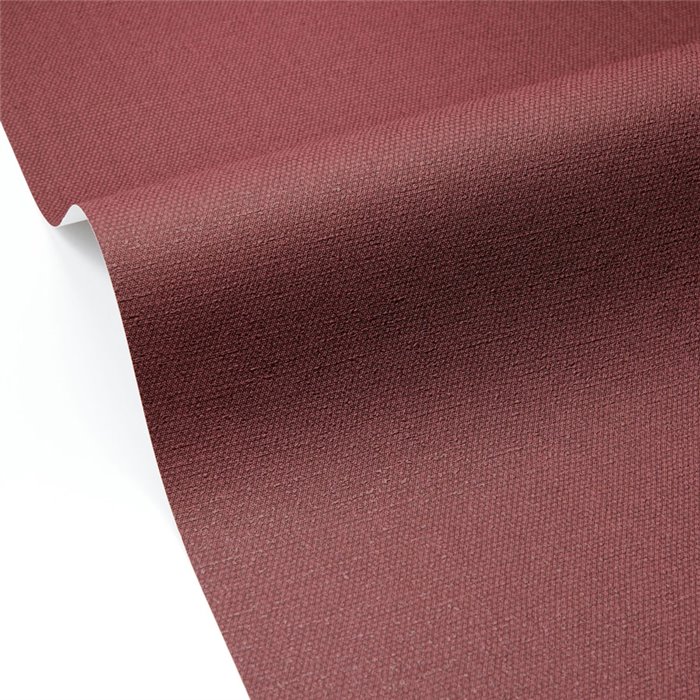 Papel pintado burdeos con efecto tejido bouclé · Caselio Cocoon 107998126