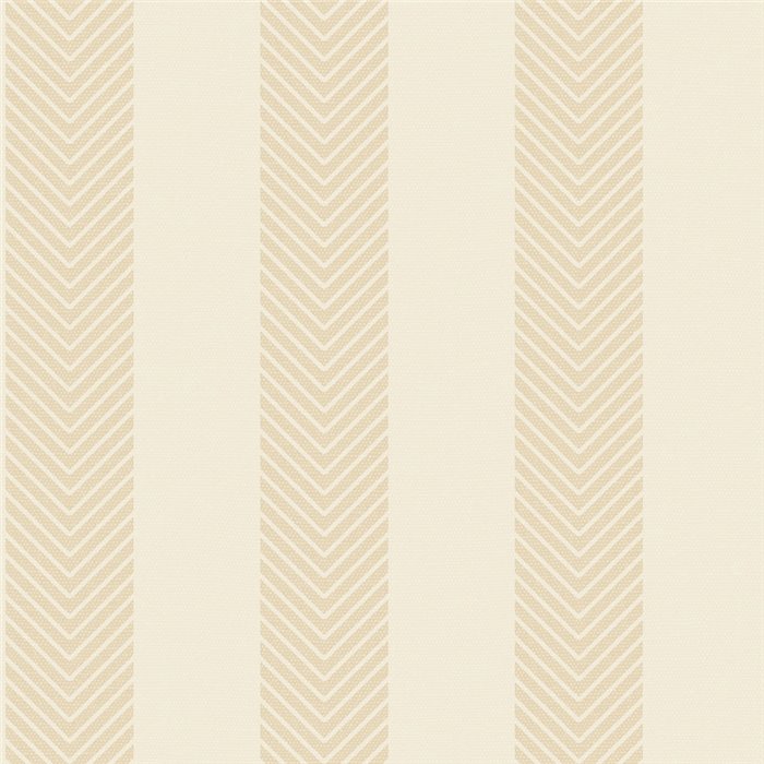 Papier peint rayures chevron beige · Caselio Cocoon 108021000