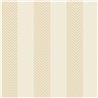 Papel pintado de rayas en espiga beige · Caselio Cocoon 108021000