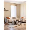 Beige herringbone stripe wallpaper · Caselio Cocoon 108021000