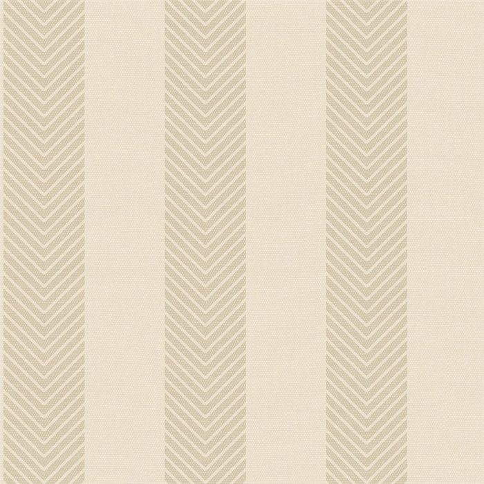 Papel pintado de rayas en espiga marrón · Caselio Cocoon 108022050