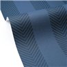 Blue herringbone stripe wallpaper · Caselio Cocoon 108026021