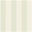 Papel pintado de rayas en espiga verde · Caselio Cocoon 108027064