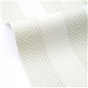 Papel pintado de rayas en espiga verde · Caselio Cocoon 108027064