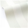 Green herringbone stripe wallpaper · Caselio Cocoon 108027064