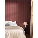 Burgundy herringbone stripe wallpaper · Caselio Cocoon 108028046