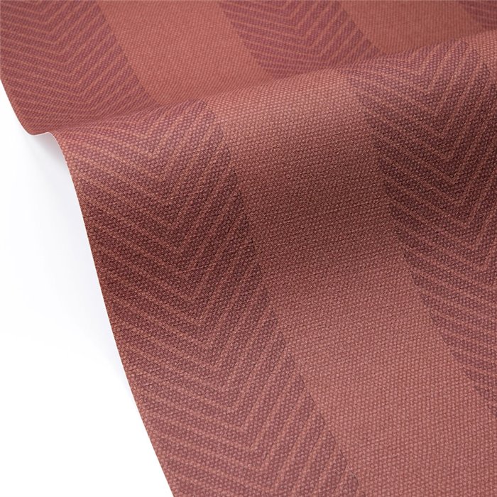 Burgundy herringbone stripe wallpaper · Caselio Cocoon 108028046