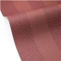 Papier peint à rayures chevrons bordeaux · Caselio Cocoon 108028046