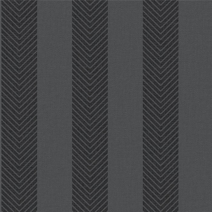 Papier peint rayures chevrons noir · Caselio Cocoon 108029037