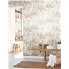 Papier peint tropical aux tons naturels · Casadeco Canopée 202631313