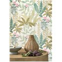 Botanical palm leaf wallpaper · Casadeco Canopée 202637337