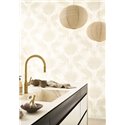 Tone-on-tone palm wallpaper · Casadeco Canopée 202651111