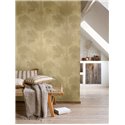 Papier peint palmiers effet paille · Casadeco Canopée 202651441