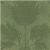 Papel pintado de palmeras con fondo vegetal