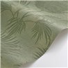 Palm wallpaper with woven-look background · Casadeco Canopée 202657777