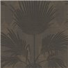 Palm fan wallpaper with a woven look