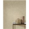 Beige Tapete mit feiner Blattstruktur · Casadeco Canopée 202661212