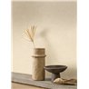 Subtle palm leaf wallpaper in beige · Casadeco Canopée 202661234