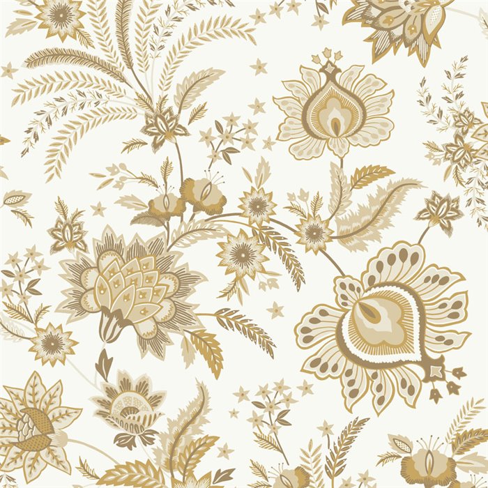Papel pintado floral indio vintage · Casadeco Maison de Famille 202681205