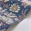 Papel pintado de flores indias sobre azul · Casadeco Maison de Famille 202685274