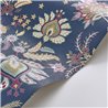 Indische Blumentapete in Indigoblau · Casadeco Maison de Famille 202685274