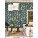 Indische Blumentapete mit Ranken · Casadeco Maison de Famille 202687644