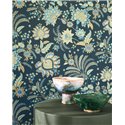 Indian floral vine wallpaper · Casadeco Maison de Famille 202687644