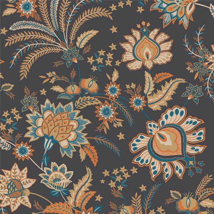 Papel pintado de flores cachemir · Casadeco Maison de Famille 202689357