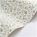 Papier peint floral baroque jaune · Casadeco Maison de Famille 202692697