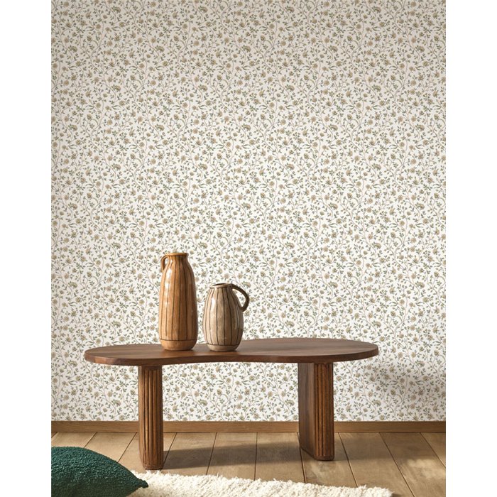 Classic floral wallpaper · Casadeco Maison de Famille 202694724