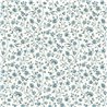 Papel pintado de flores porcelana azul · Casadeco Maison de Famille 202696601