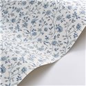 Papel pintado de flores porcelana azul · Casadeco Maison de Famille 202696601