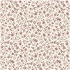 Pink baroque floral wallpaper