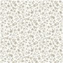 Papel pintado de flores finas en blanco · Casadeco Maison de Famille 202699051
