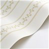 Streifentapete mit floralen Girlanden · Casadeco Maison de Famille 202702459