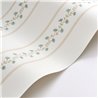 Classic striped floral wallpaper · Casadeco Maison de Famille 202706510