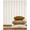 Papel pintado de listas con flores finas · Casadeco Maison de Famille 202709233